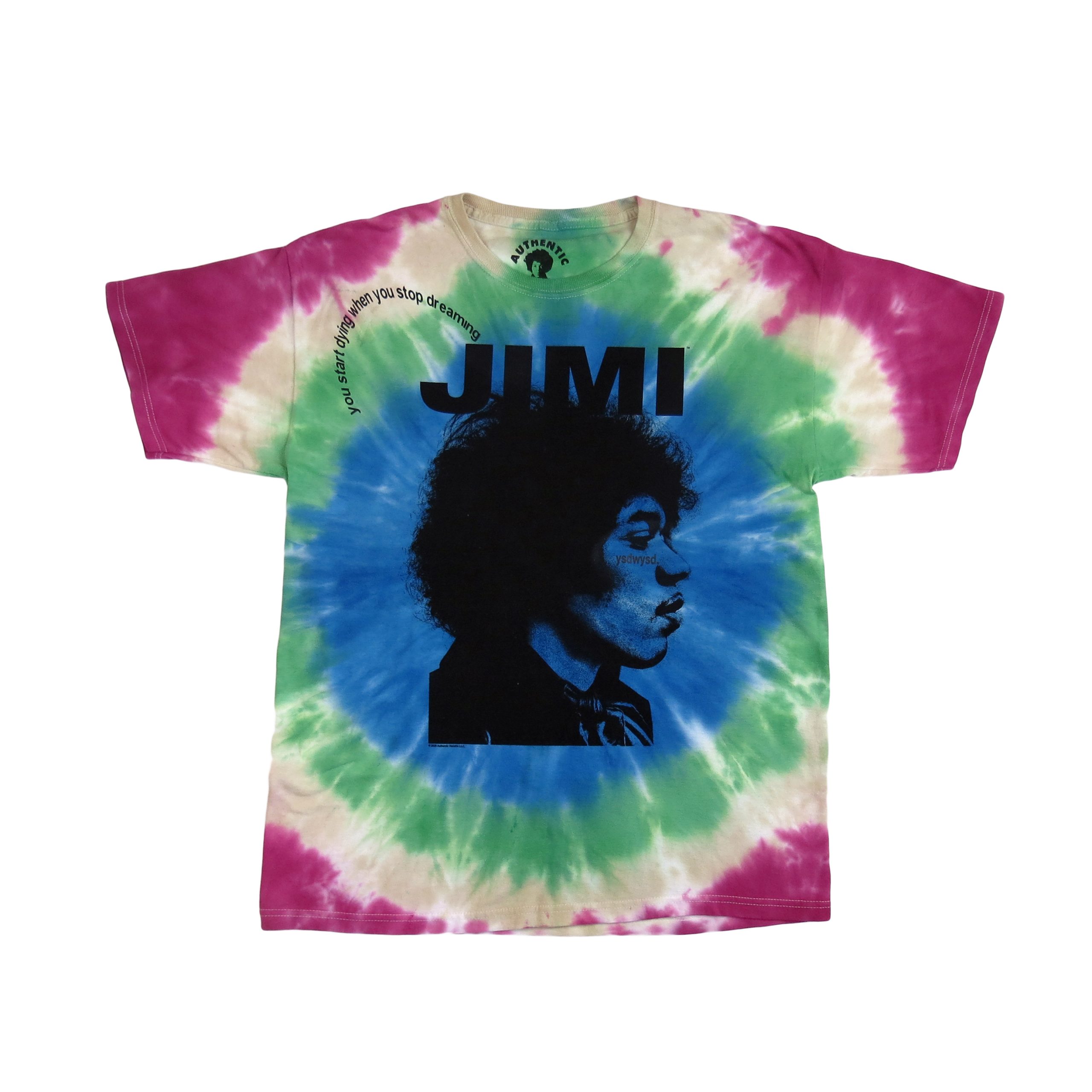 jimi hendrix tie dye t shirt